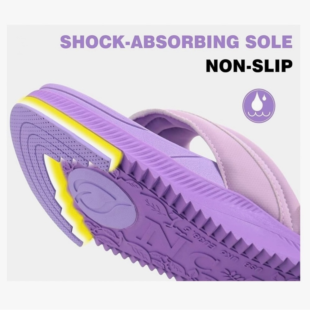 Lavender Platform Sandals - Picture 4 of 4